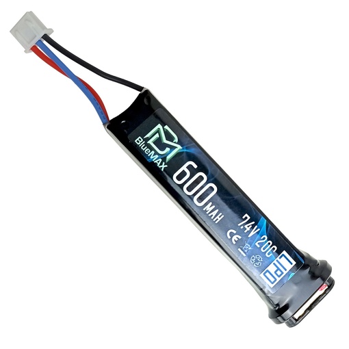 Аккумулятор BlueMAX 7.4V Li-po 600 mAh AEP (пистолетный)