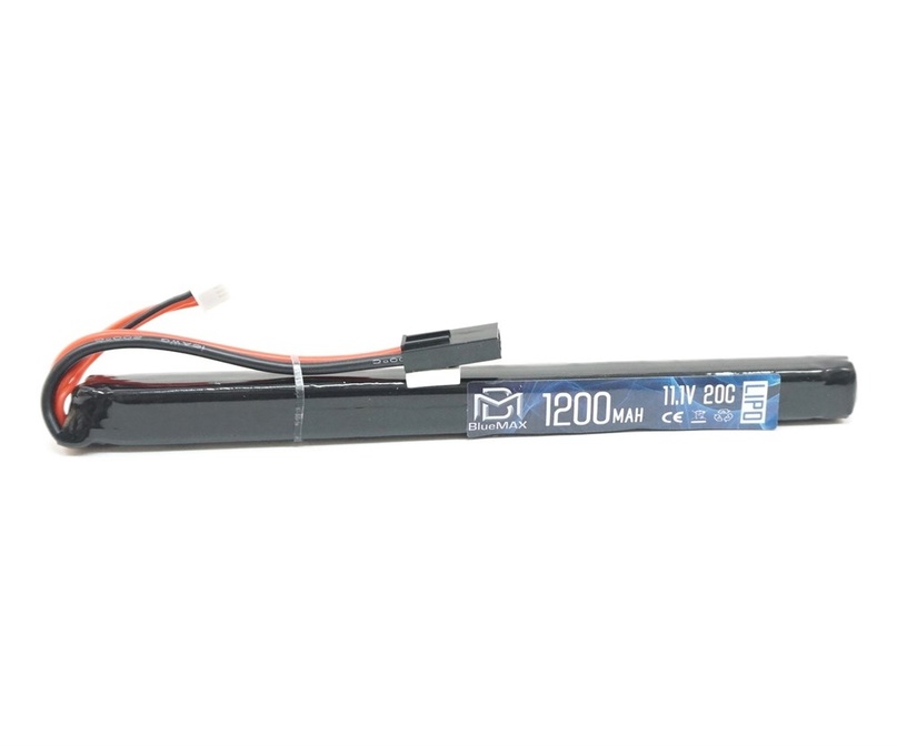 Аккумулятор BlueMAX 11.1V Li-po 1200mAh 20C slim stick АК-серия под крышку